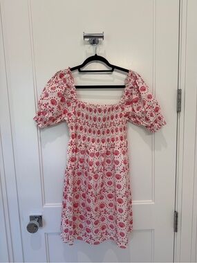 Rare Hill House Home Mermaid Shell Cap Sleeve Mini Dress Medium